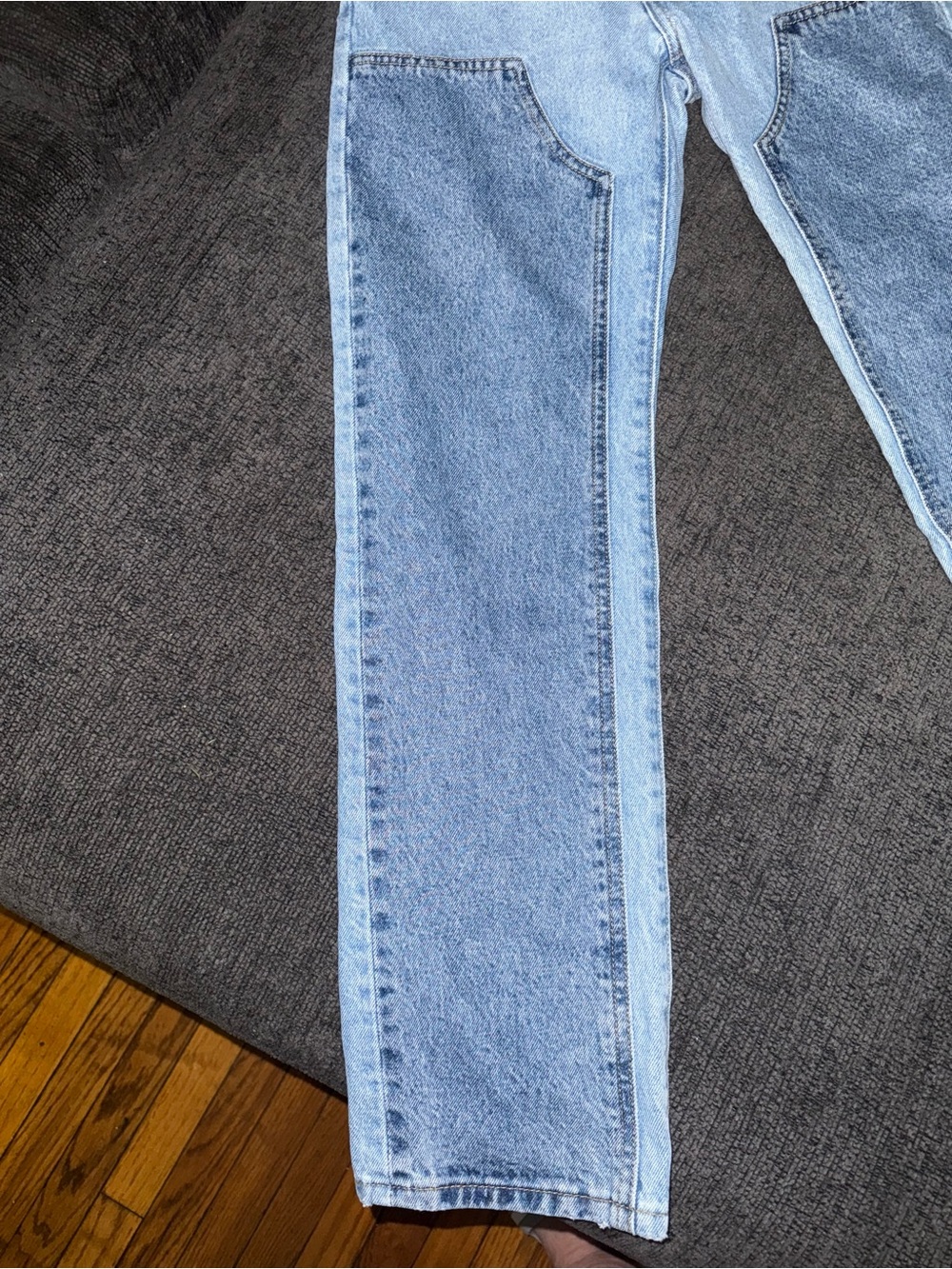 Levi’s Premium 501 ’90s Panel Jeans Light Wash Straight Leg W23 L30 - Picture 8 of 13